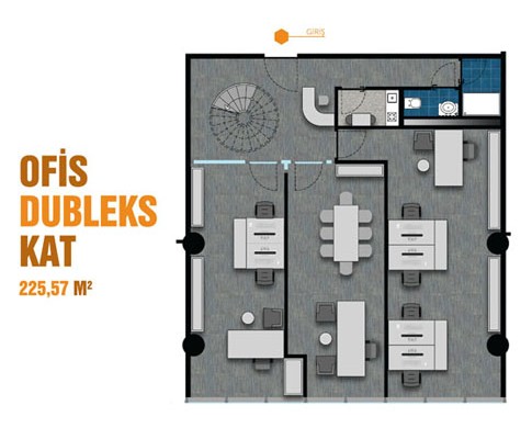 OFİS DUBLEKS KAT